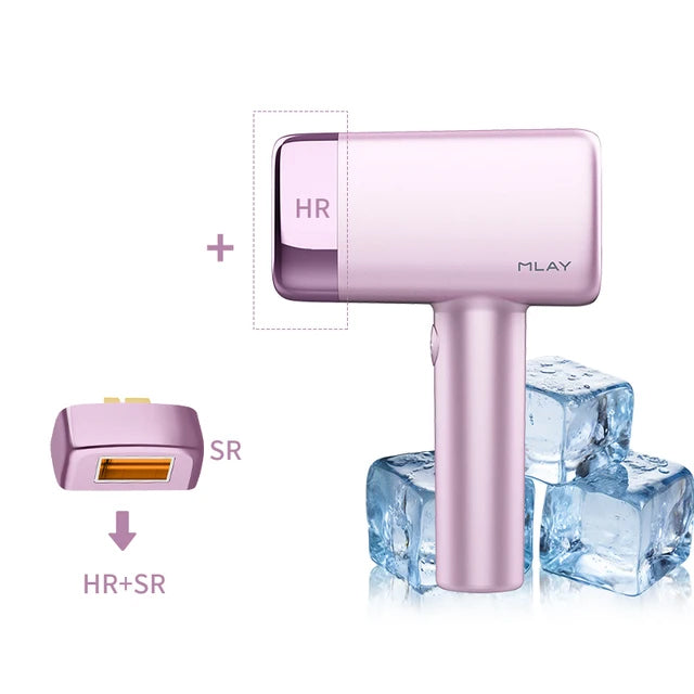 MLAY T14 Home Use IPL Laser EpilatorWith Replaceable Head, Unisex