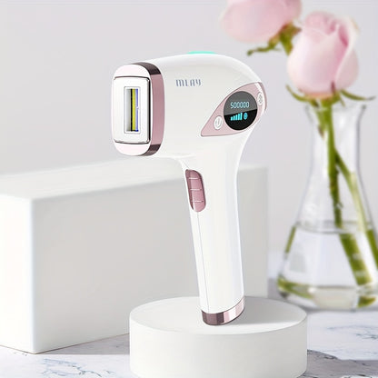 MLAY T4 IPL Hair Removal for Women/Men, 15.5J High Energy IPL Hair Removal Device with Ice Cooling Painless for Face