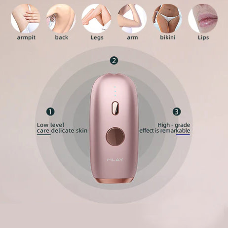 MLAY T11 Home Gunakan peranti IPL Laser Hair Removal untuk Wanita dan Lelaki