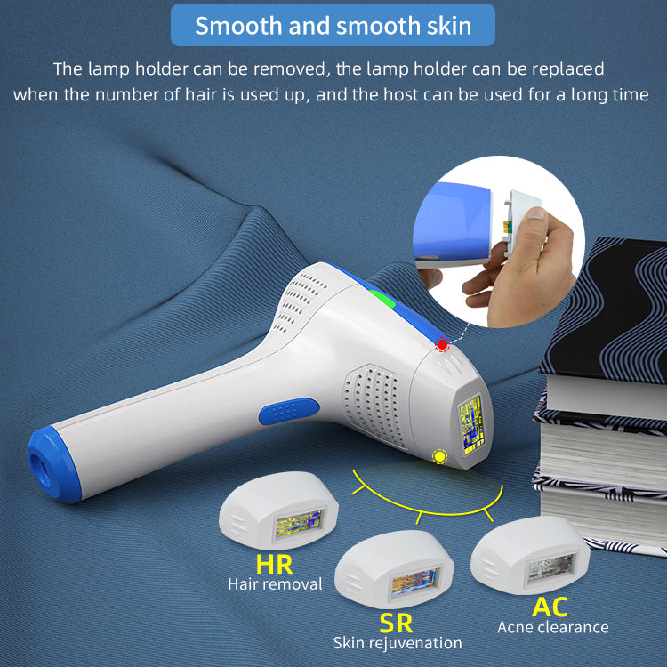 Mlay T3 Home Use IPL Laser Hair Removal device with replaceable lamp head for Women and Men