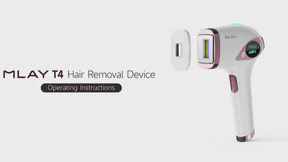 MLAY T4 IPL Hair Removal for Women/Men, 15.5J High Energy IPL Hair Removal Device with Ice Cooling Painless for Face